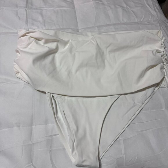 SKIMS PLUS SIZE Shaping Swim Ruched High Waisted Bottom - Picture 2 of 3